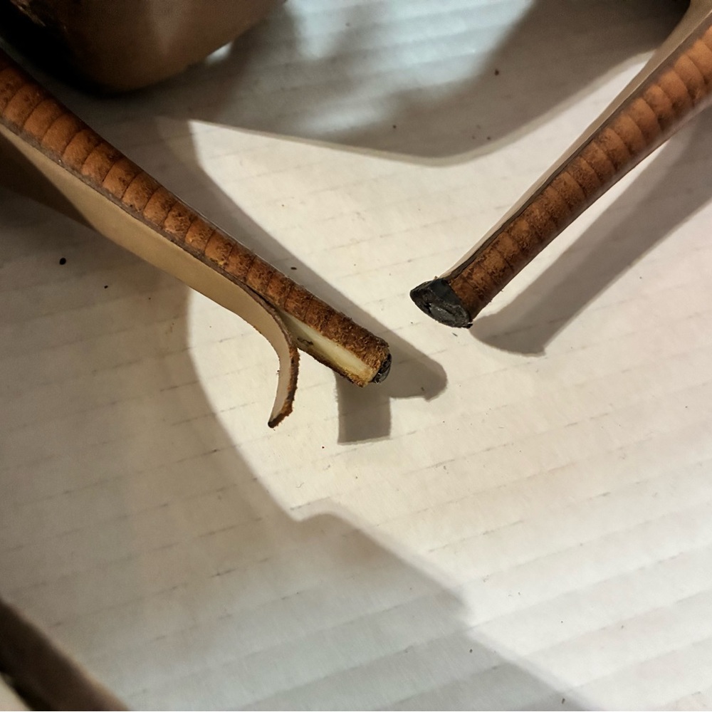 Yves Saint Laurent Beige Leather Sandals - Picture 5 of 9